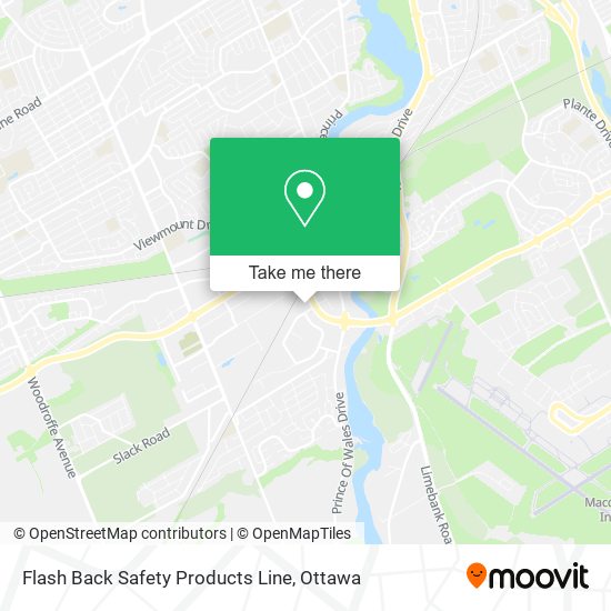 Flash Back Safety Products Line map