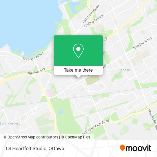 LS Heartfelt Studio map