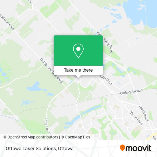 Ottawa Laser Solutions map