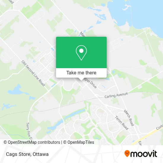 Cags Store map