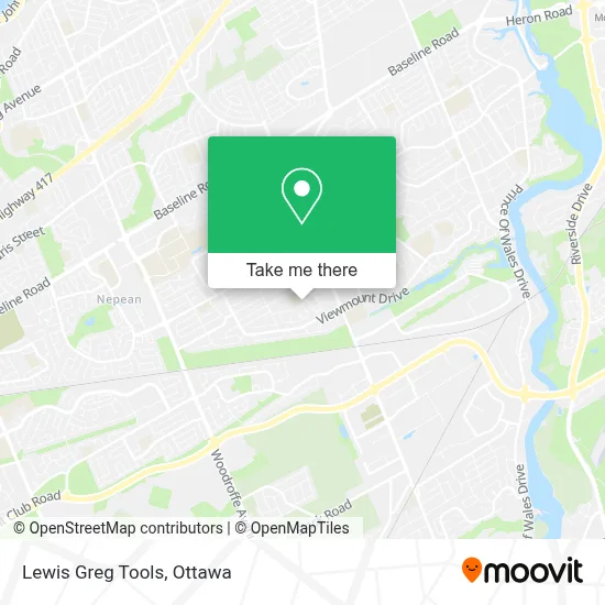 Lewis Greg Tools map