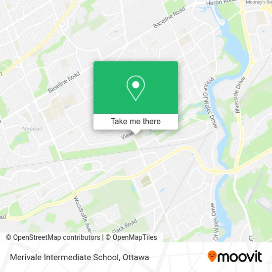 Merivale Intermediate School map