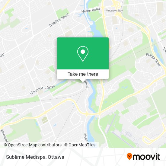 Sublime Medispa map