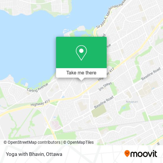 Yoga with Bhavin map