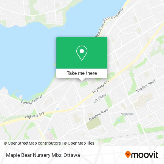 Maple Bear Nursery Mbz map