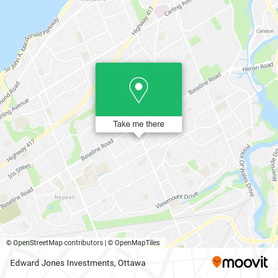 Edward Jones Investments map