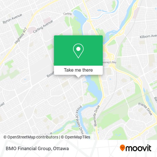 BMO Financial Group map