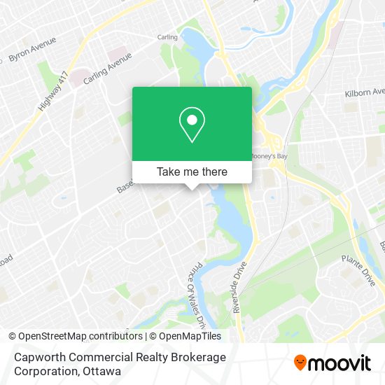 Capworth Commercial Realty Brokerage Corporation map