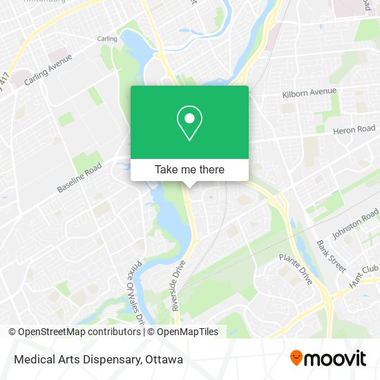 Medical Arts Dispensary map