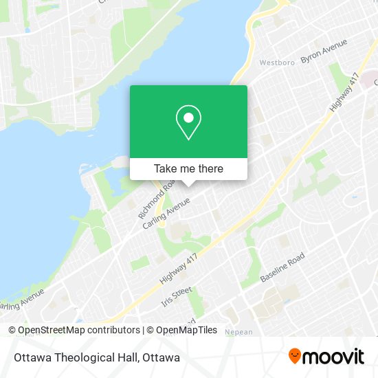 Ottawa Theological Hall map