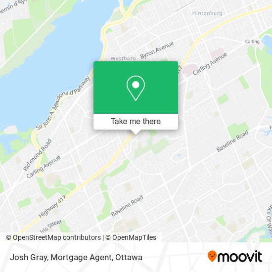 Josh Gray, Mortgage Agent map