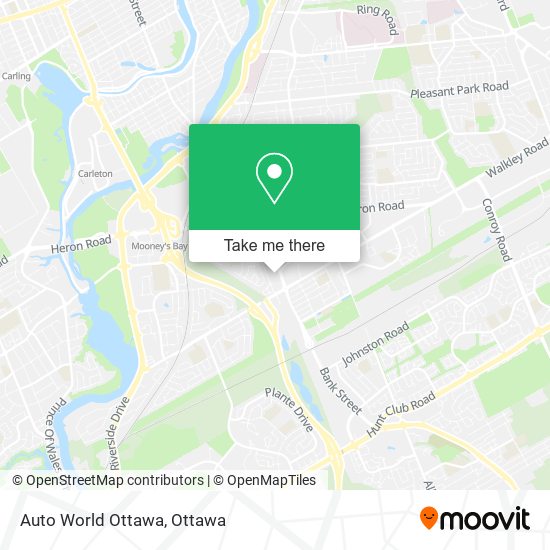 Auto World Ottawa plan