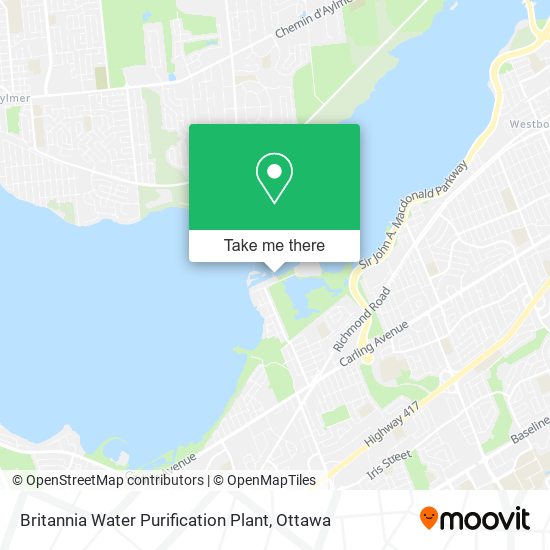 Britannia Water Purification Plant map