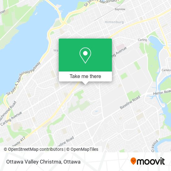 Ottawa Valley Christma map