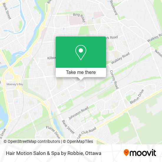 Hair Motion Salon & Spa by Robbie map