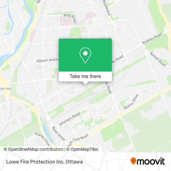 Lowe Fire Protection Inc map