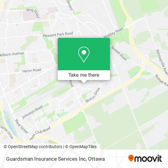 Guardsman Insurance Services Inc map