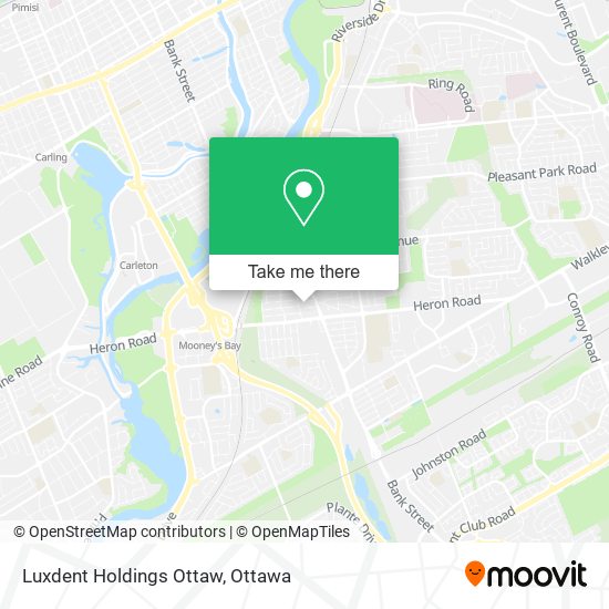 Luxdent Holdings Ottaw map