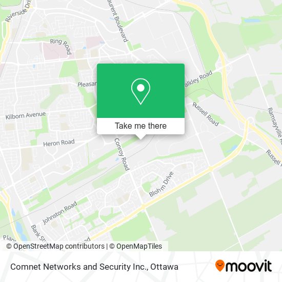 Comnet Networks and Security Inc. map