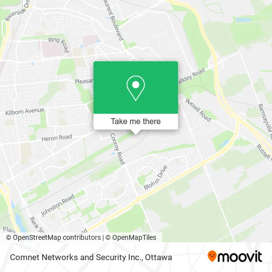 Comnet Networks and Security Inc. map