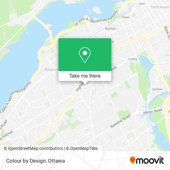 Colour by Design map