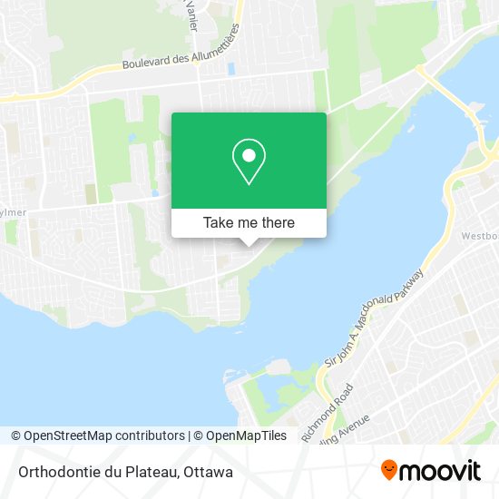 Orthodontie du Plateau map