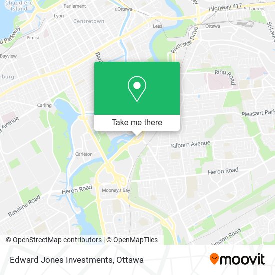 Edward Jones Investments map