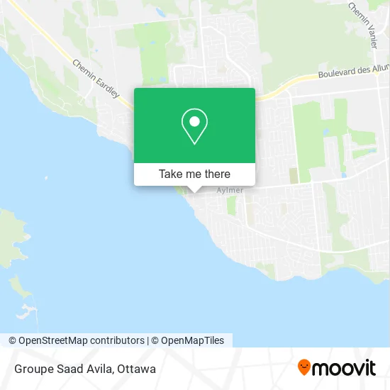 Groupe Saad Avila map