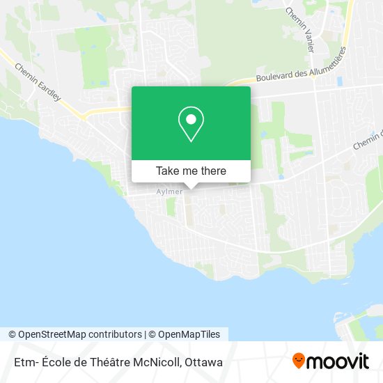 Etm- École de Théâtre McNicoll map