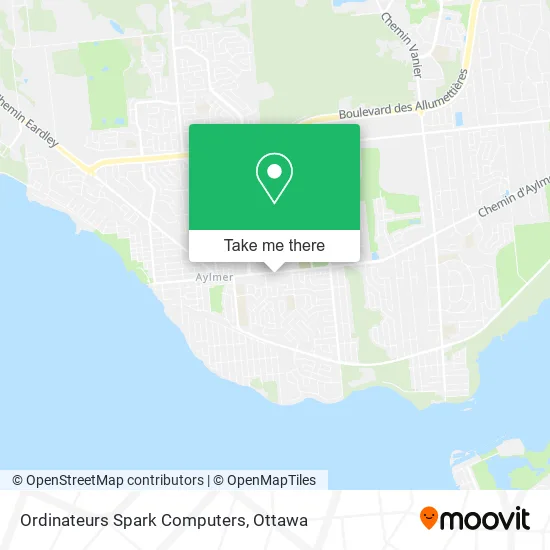 Ordinateurs Spark Computers map