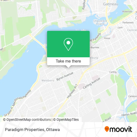 Paradigm Properties map