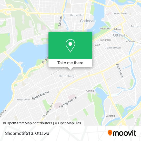 Shopmotif613 map