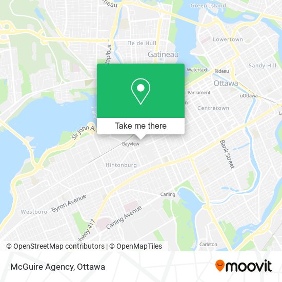 McGuire Agency map