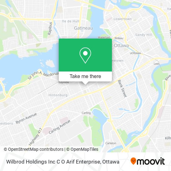 Wilbrod Holdings Inc C O Arif Enterprise map