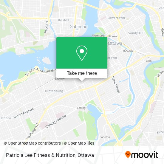 Patricia Lee Fitness & Nutrition map