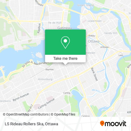 LS Rideau Rollers Ska map