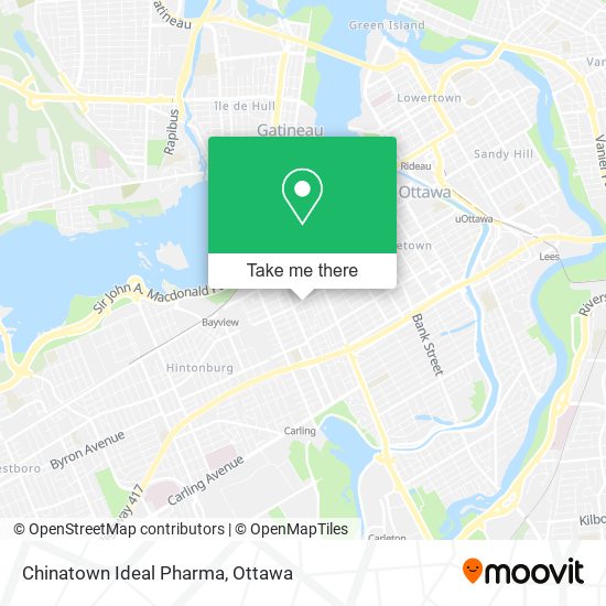 Chinatown Ideal Pharma map