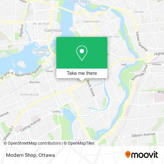 Modern Shop map