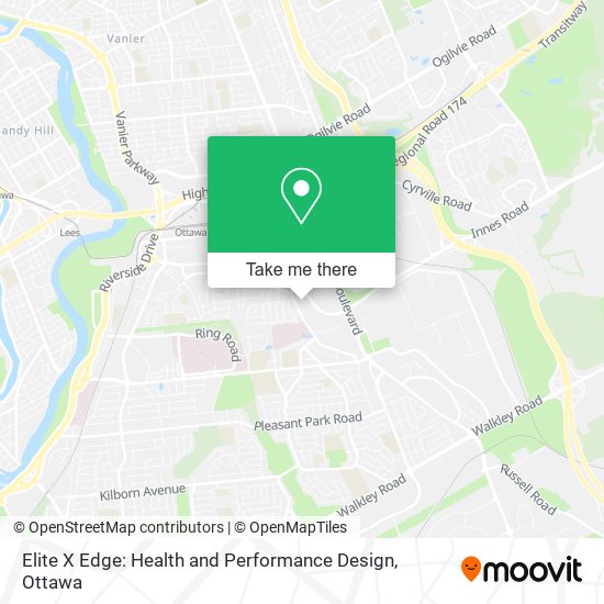 Elite X Edge: Health and Performance Design map