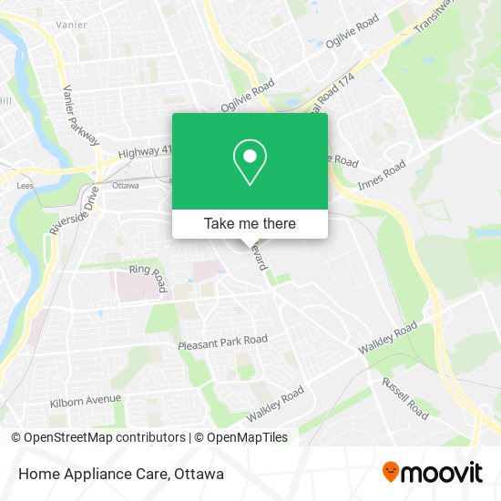 Home Appliance Care map