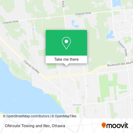 ONroute Towing and Rec plan