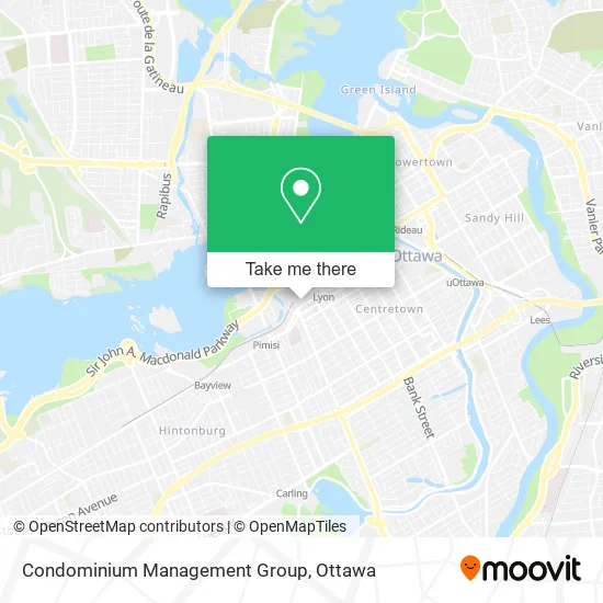 Condominium Management Group map