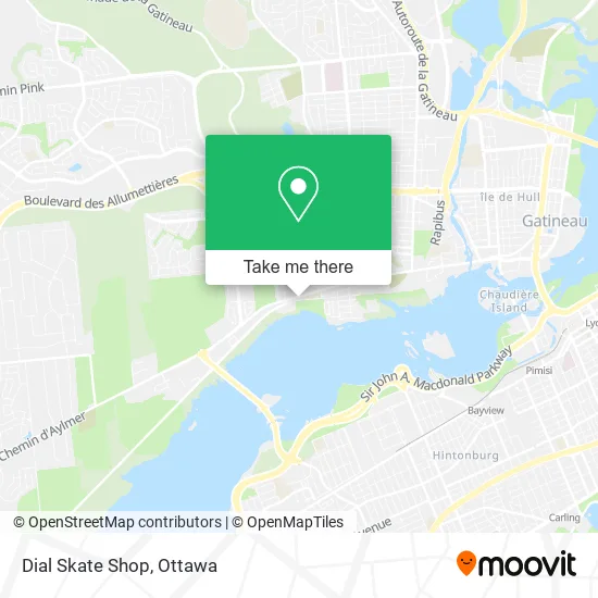Dial Skate Shop map
