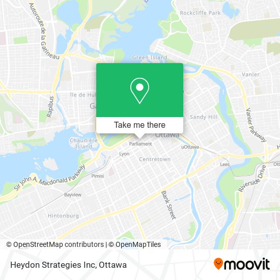 Heydon Strategies Inc map