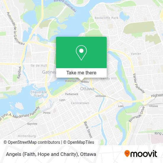 Angels (Faith, Hope and Charity) map