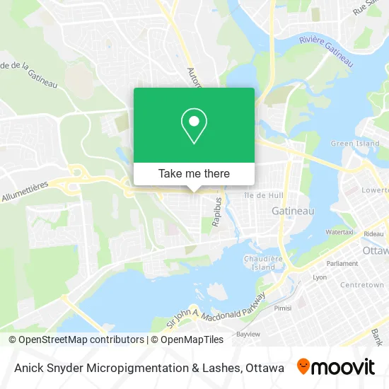 Anick Snyder Micropigmentation & Lashes map