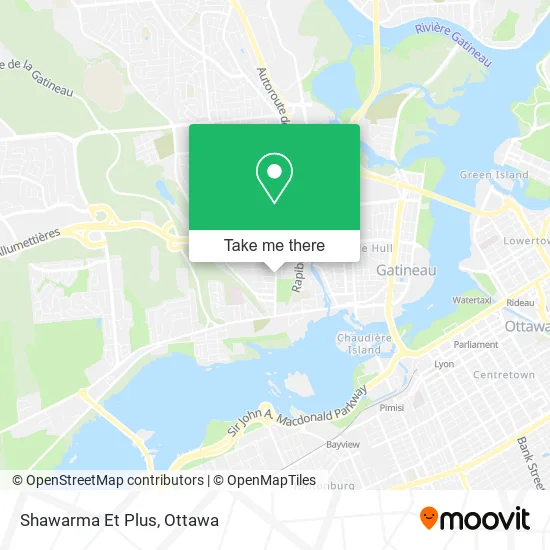 Shawarma Et Plus map