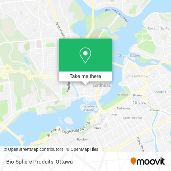 Bio-Sphere Produits map