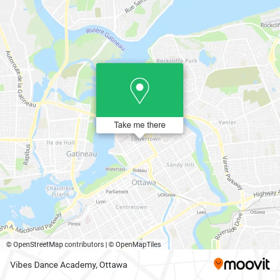 Vibes Dance Academy map