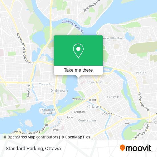 Standard Parking map